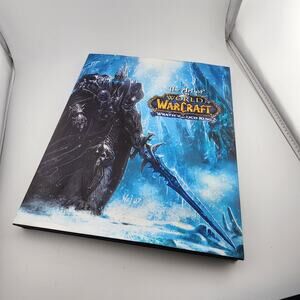 The Art of the World of Warcraft Wrath of the Lich King Blizzard Hard Cover - DJ